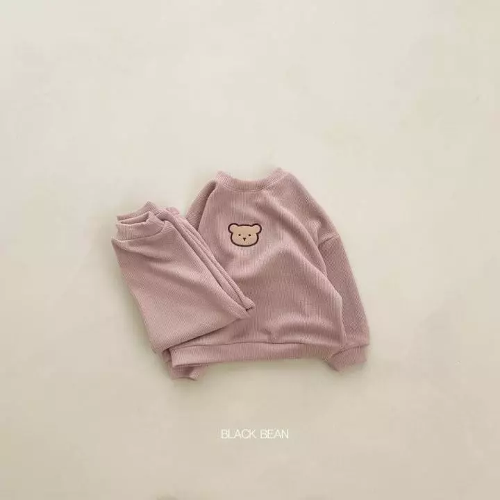 Black Bean - Korean Children Fashion - #magicofchildhood - Bomi Top Bottom Set - 4