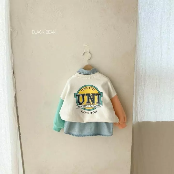 Black Bean - Korean Children Fashion - #minifashionista - Uni Sweatshirt - 12
