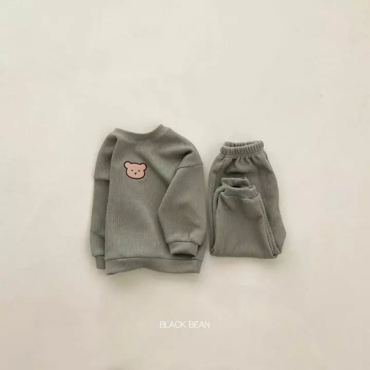 Black Bean - Korean Children Fashion - #prettylittlegirls - Bomi Top Bottom Set - 5