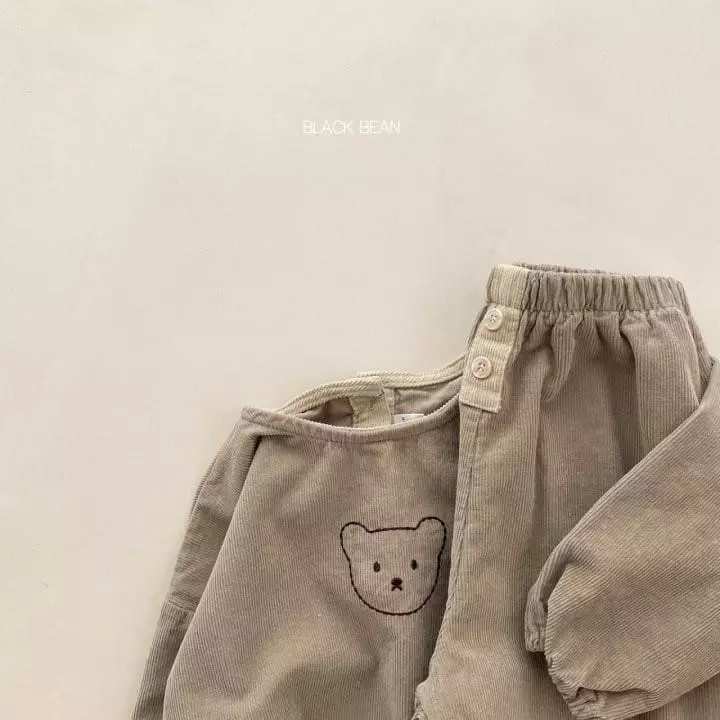 Black Bean - Korean Children Fashion - #prettylittlegirls - Coou Top Bottom Set - 5