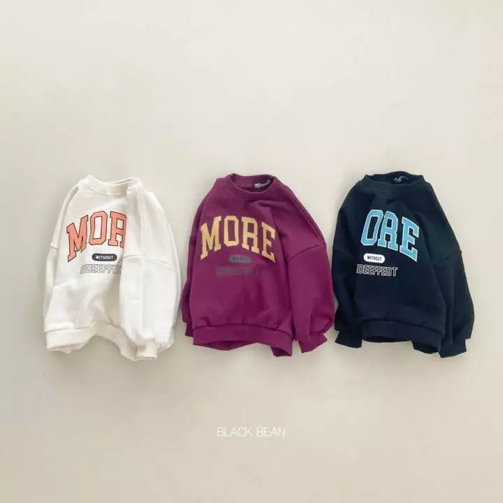 Black Bean - Korean Children Fashion - #prettylittlegirls - More Sweatshirt - 2