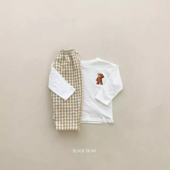 Black Bean - Korean Children Fashion - #stylishchildhood - Benny Top Bottom Set - 6