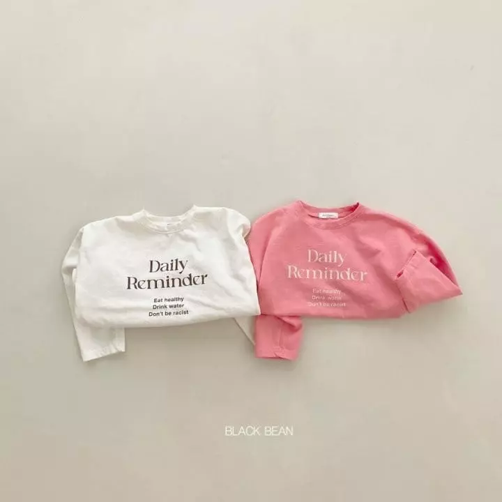 Black Bean - Korean Children Fashion - #stylishchildhood - Morden Tee