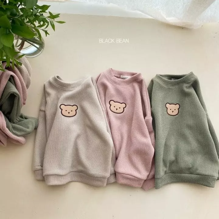 Black Bean - Korean Children Fashion - #todddlerfashion - Bomi Top Bottom Set - 6