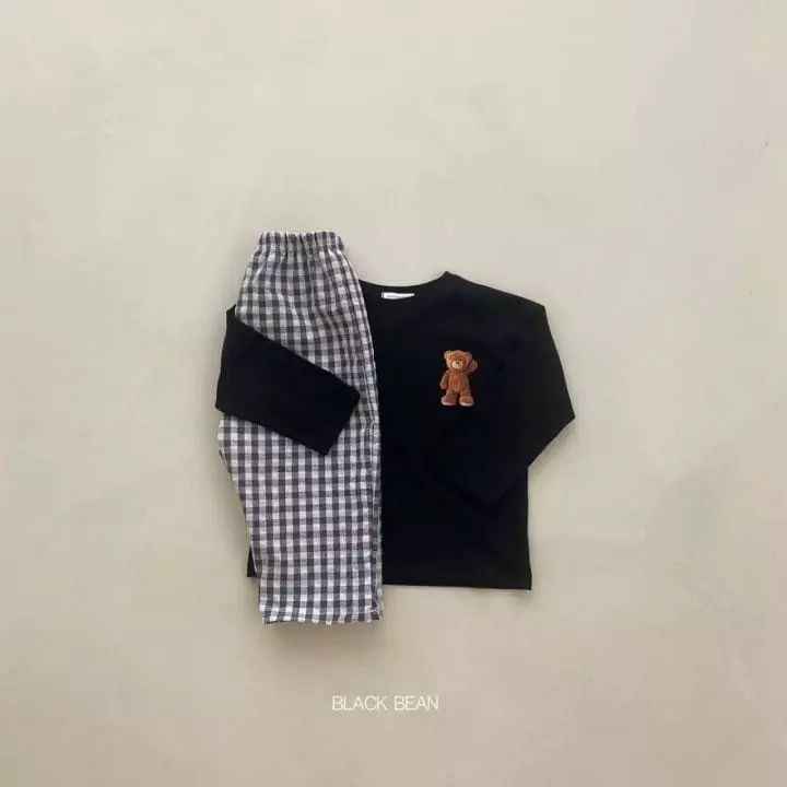 Black Bean - Korean Children Fashion - #prettylittlegirls - Benny Top Bottom Set - 4