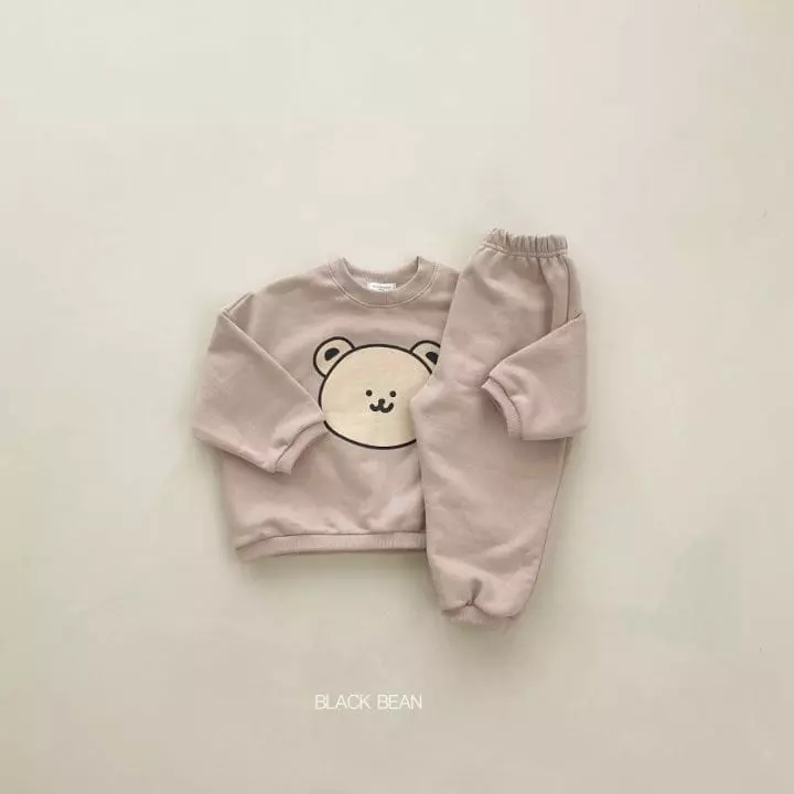 Black Bean - Korean Children Fashion - #todddlerfashion - Vanilla Top Bottom Set - 4