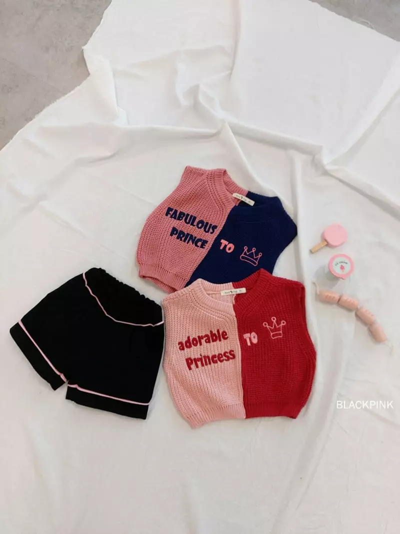 Black Pink - Korean Children Fashion - #Kfashion4kids - Pretty Vest - 2