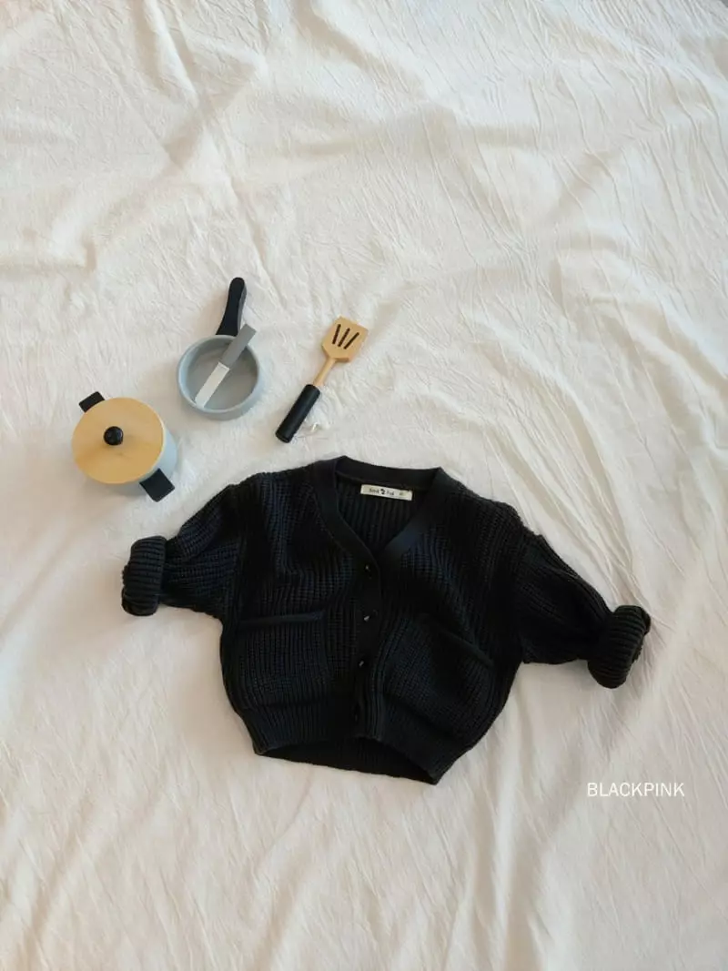 Black Pink - Korean Children Fashion - #childofig - Basic Hazzi Cardigan - 12