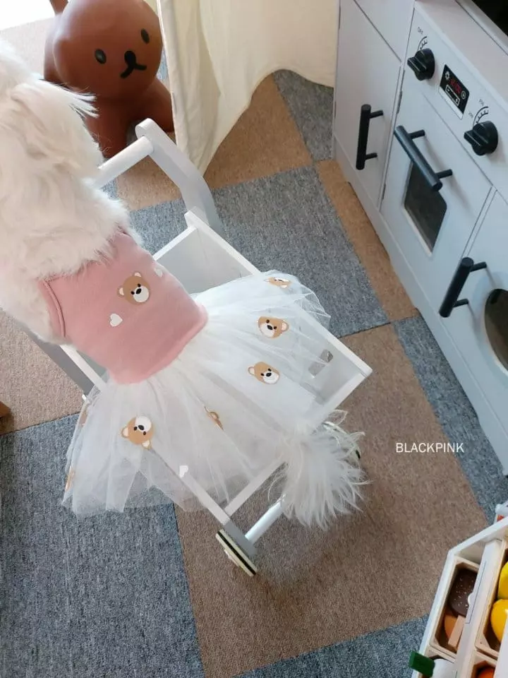 Black Pink - Korean Children Fashion - #childofig - Baby Bear Pet Wear  - 3