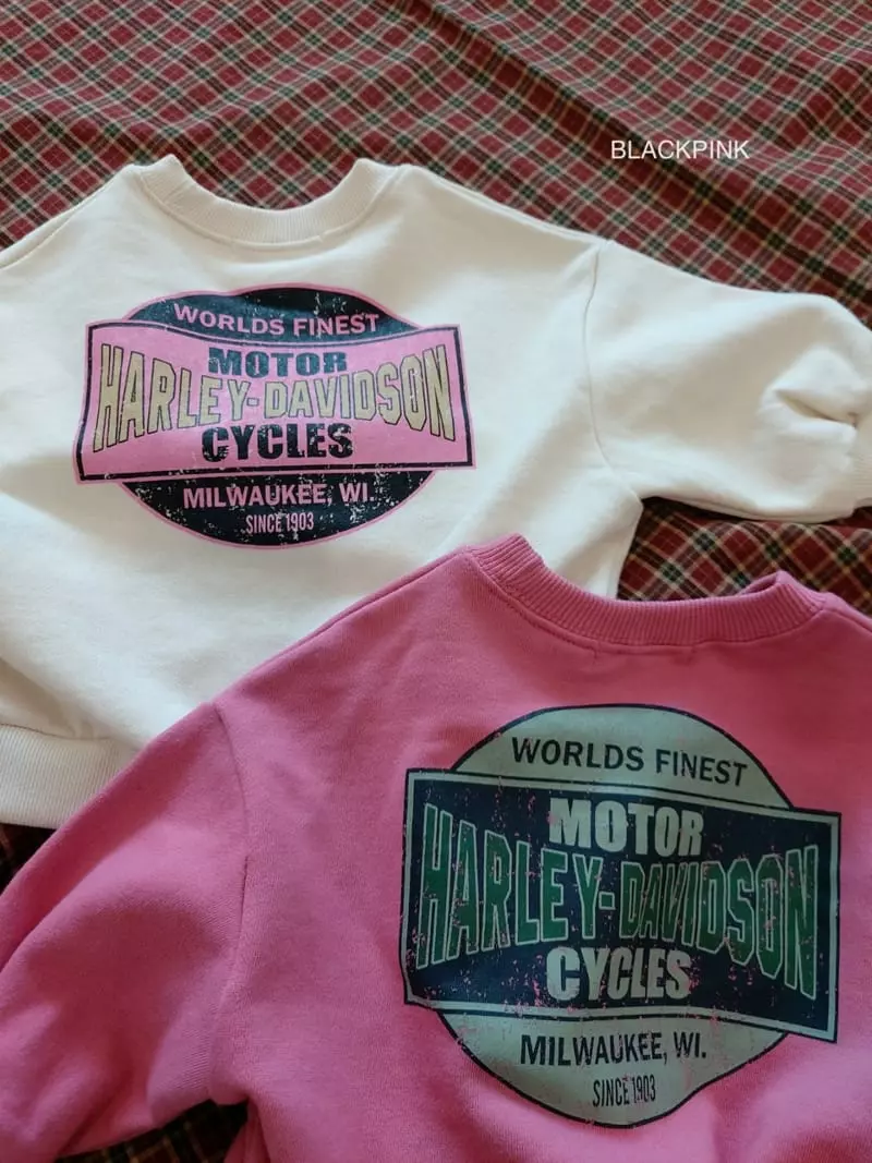Black Pink - Korean Children Fashion - #childrensboutique - World Sweatshirt - 12