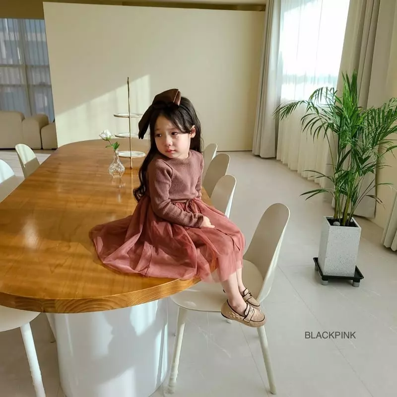 Black Pink - Korean Children Fashion - #designkidswear - Elly Shasha One-piece - 11