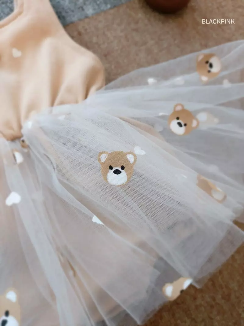 Black Pink - Korean Children Fashion - #discoveringself - Baby Bear Bodysuit - 10