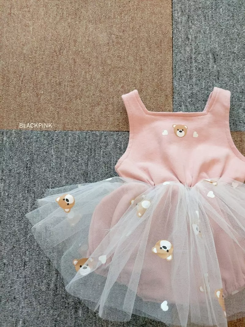 Black Pink - Korean Children Fashion - #fashionkids - Baby Bear Bodysuit - 11