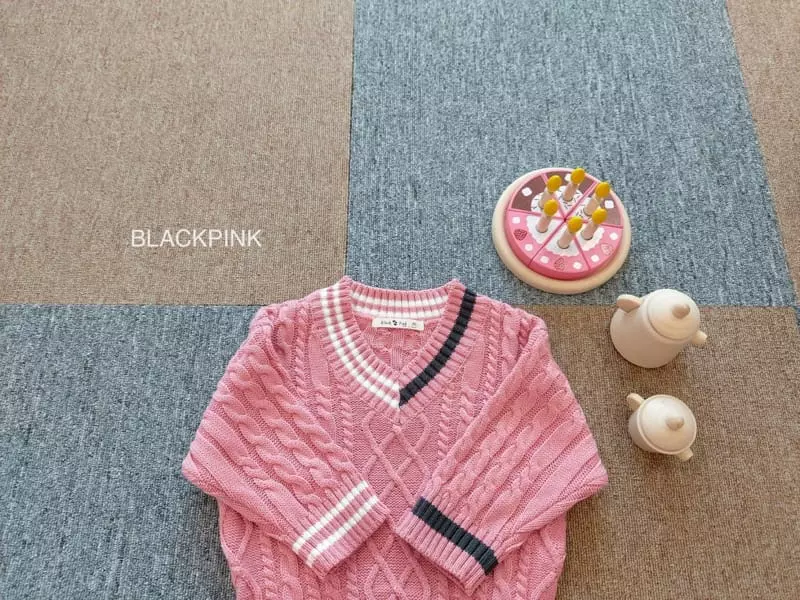 Black Pink - Korean Children Fashion - #kidsstore - Ture D Fisher Knit Tee - 10