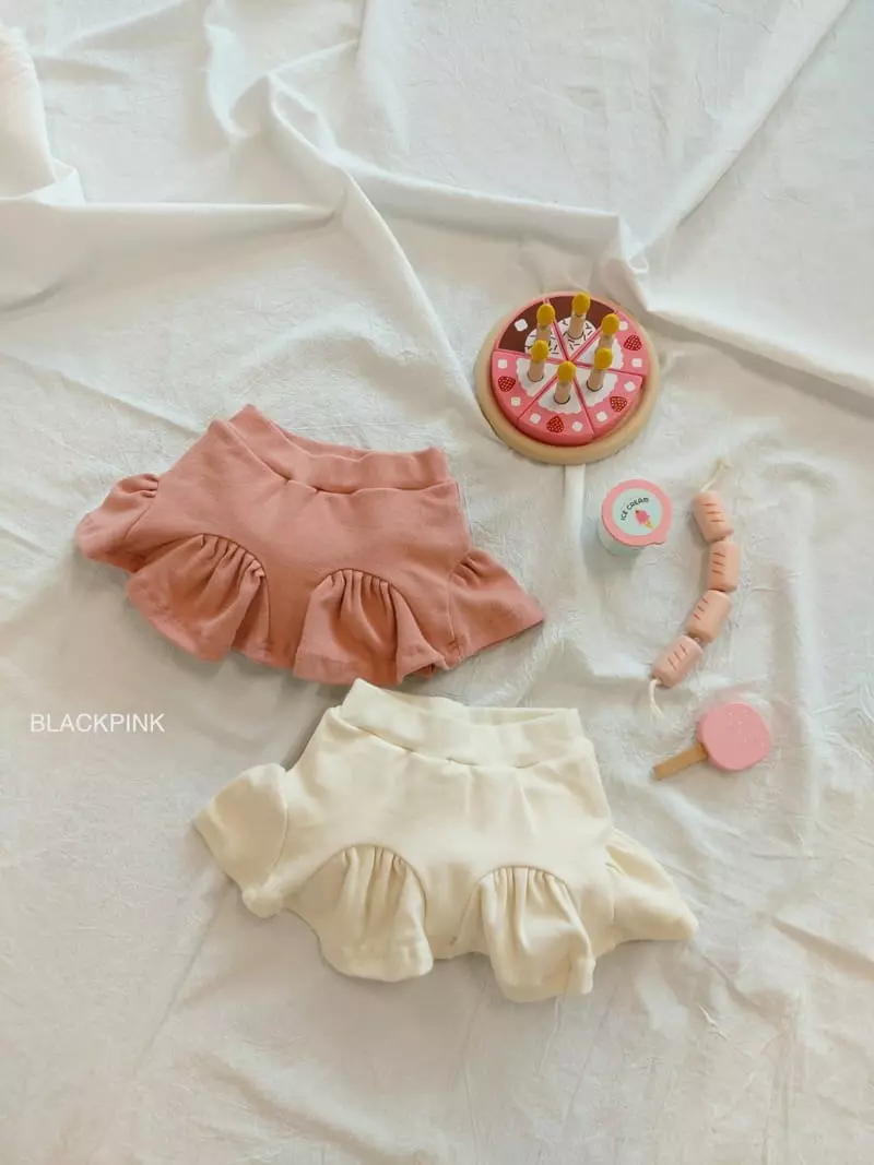 Black Pink - Korean Children Fashion - #kidzfashiontrend - Marlang Shirring Skirt Leggings - 5
