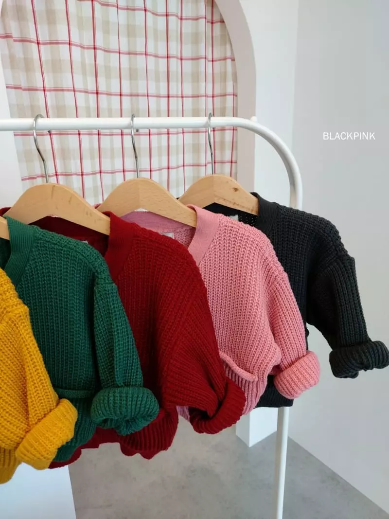 Black Pink - Korean Children Fashion - #kidzfashiontrend - Basic Hazzi Cardigan - 3
