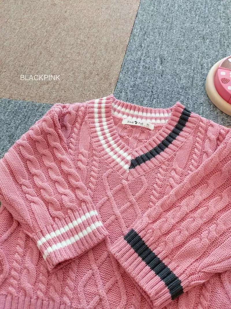 Black Pink - Korean Children Fashion - #kidzfashiontrend - Ture D Fisher Knit Tee - 11
