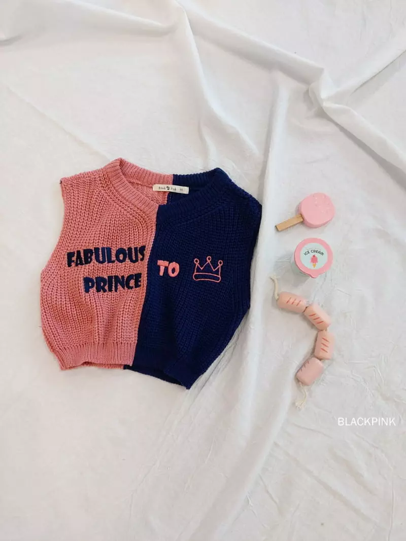 Black Pink - Korean Children Fashion - #littlefashionista - Pretty Vest - 4