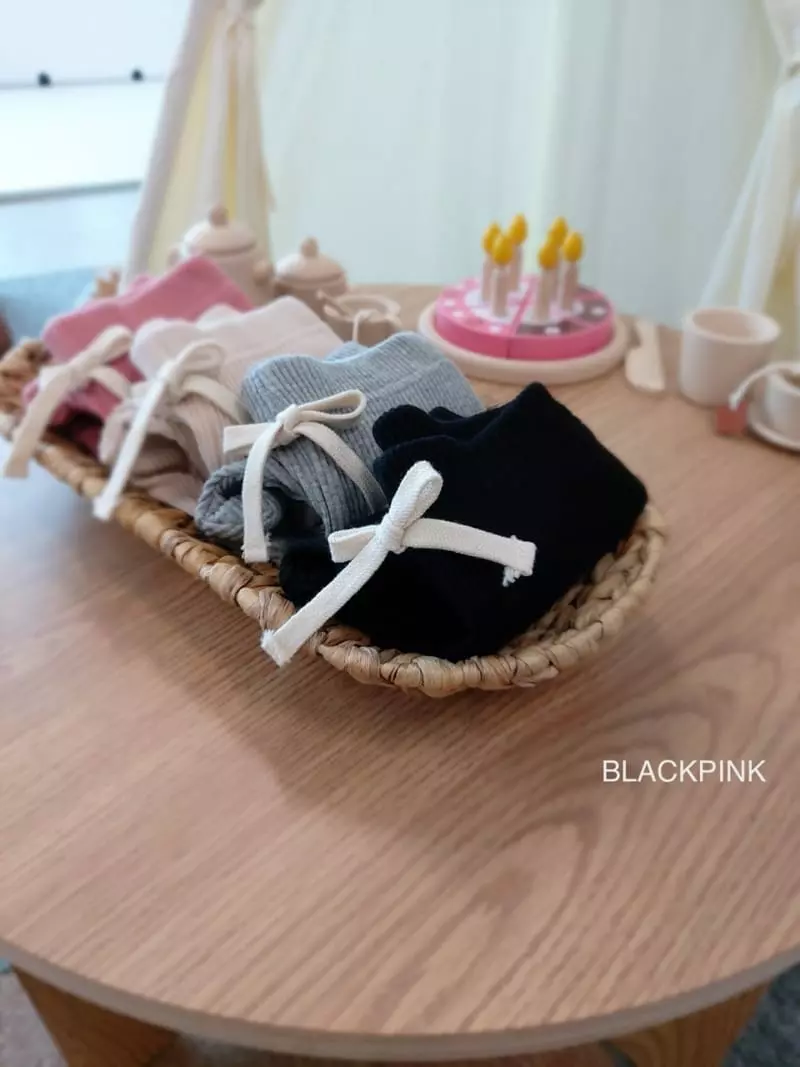 Black Pink - Korean Children Fashion - #minifashionista - Fall Rib Leggings - 2