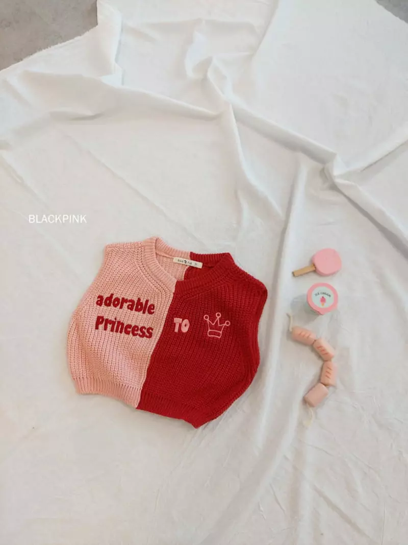 Black Pink - Korean Children Fashion - #minifashionista - Pretty Vest - 5