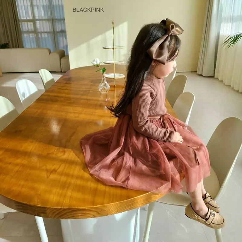 Black Pink - Korean Children Fashion - #stylishchildhood - Elly Shasha One-piece - 8