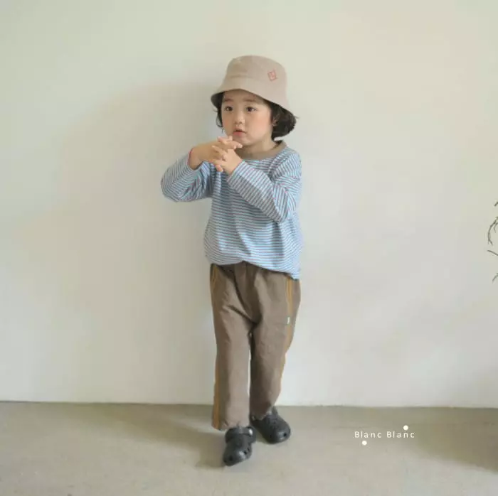 Blancblanc - Korean Children Fashion - #kidzfashiontrend - Color Tee - 4
