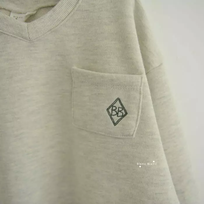 Blancblanc - Korean Children Fashion - #childofig - Pocket Layered Sweatshirt - 8
