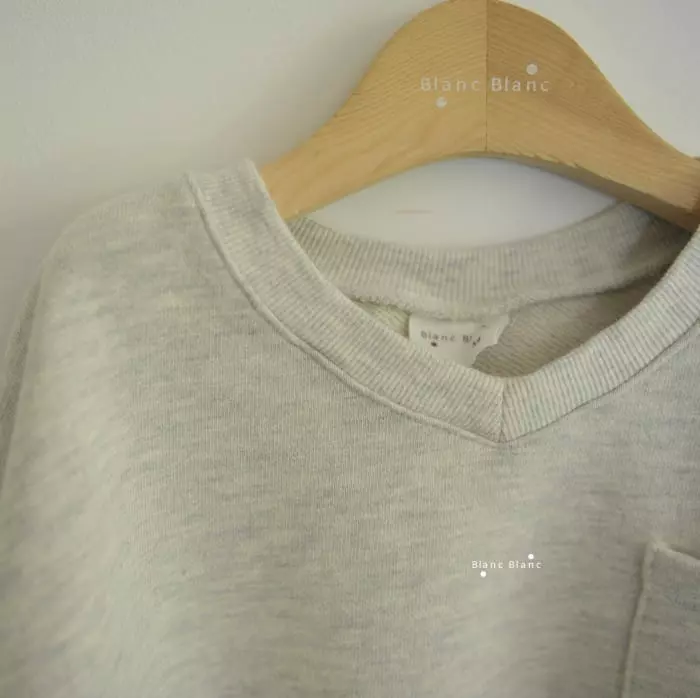 Blancblanc - Korean Children Fashion - #childrensboutique - Pocket Layered Sweatshirt - 9