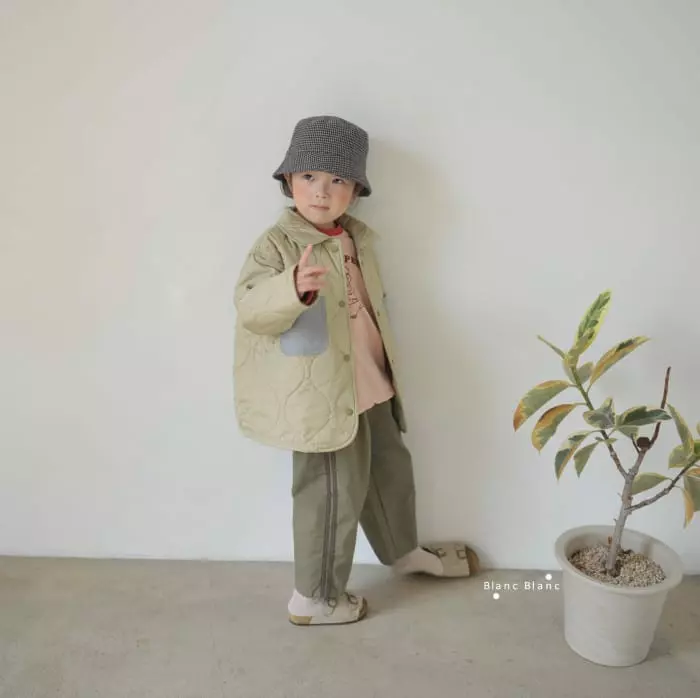 Blancblanc - Korean Children Fashion - #childrensboutique - Pocket Padding Shirt Jumper - 8