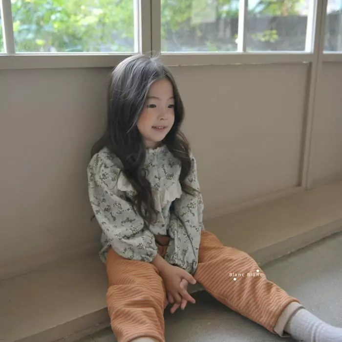 Blancblanc - Korean Children Fashion - #designkidswear - Stripes Pants - 7