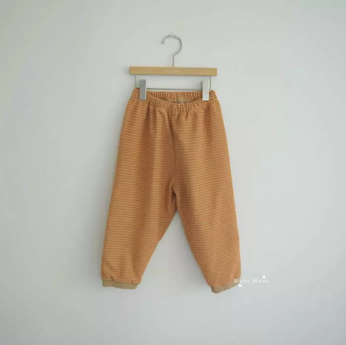 Blancblanc - Korean Children Fashion - #discoveringself - Stripes Pants - 8