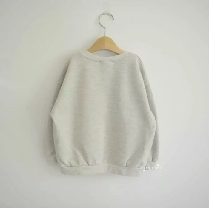 Blancblanc - Korean Children Fashion - #discoveringself - Pocket Layered Sweatshirt - 11