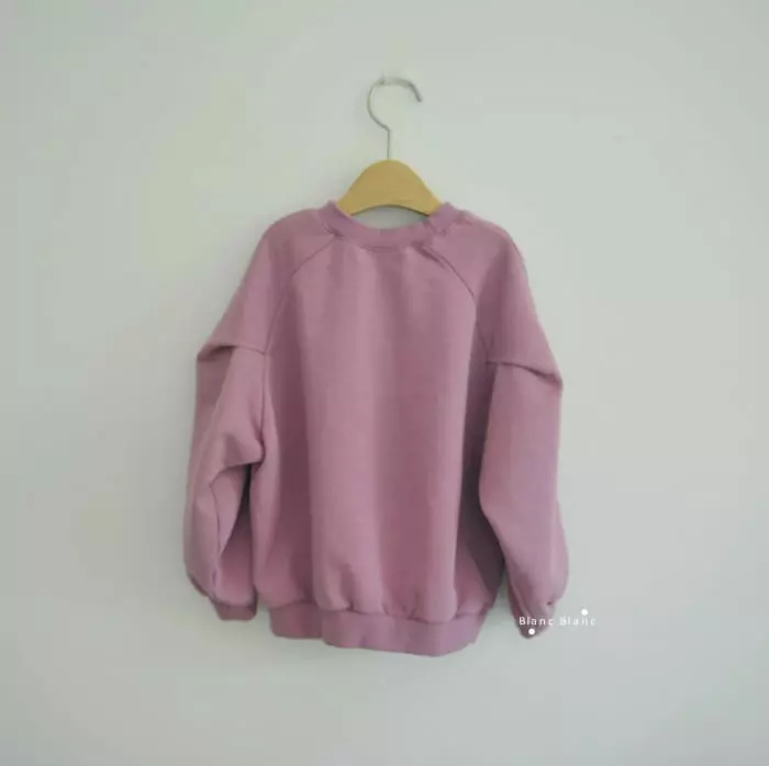 Blancblanc - Korean Children Fashion - #discoveringself - Happy Teddy Raglan Sweatshirt - 7
