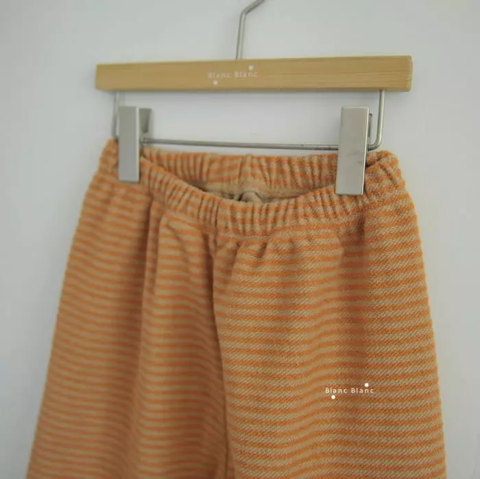 Blancblanc - Korean Children Fashion - #fashionkids - Stripes Pants - 9