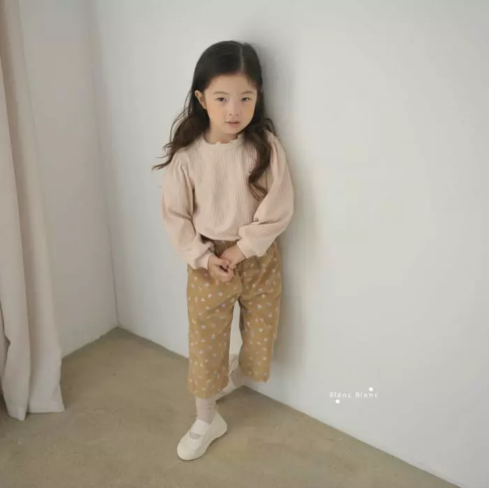 Blancblanc - Korean Children Fashion - #kidsshorts - Golden Blanc Pants - 9