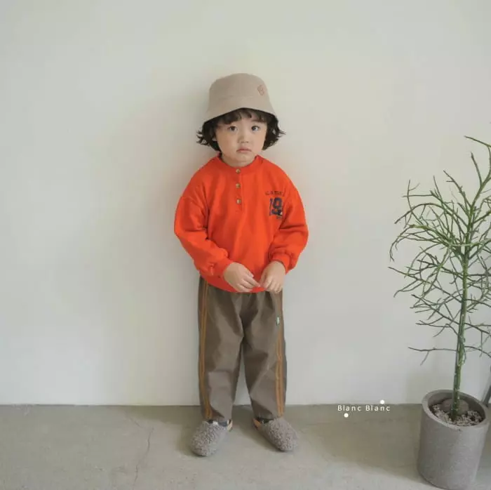 Blancblanc - Korean Children Fashion - #kidsstore - Button Sweatshirt - 9