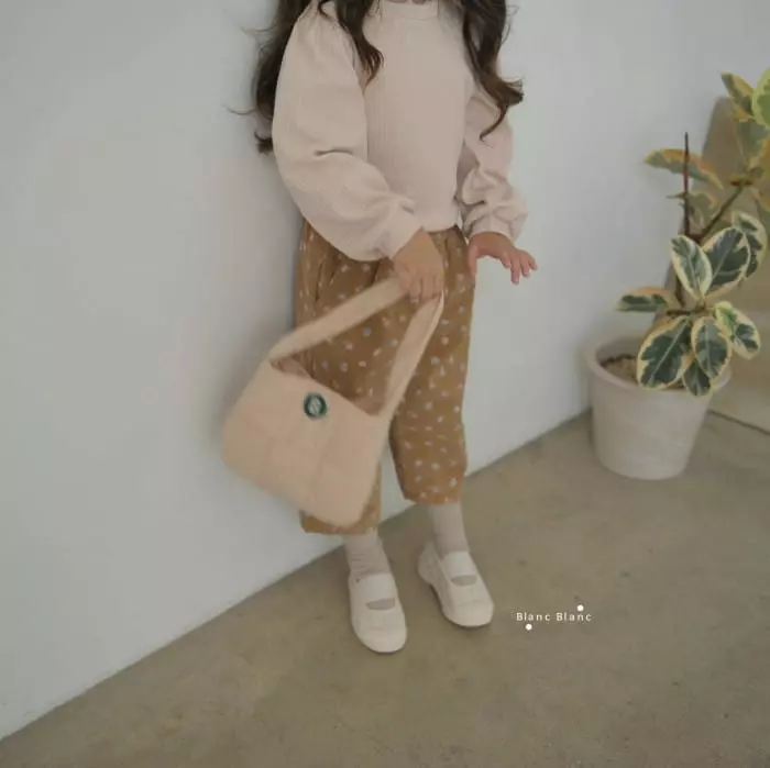 Blancblanc - Korean Children Fashion - #kidzfashiontrend - Golden Blanc Pants - 11