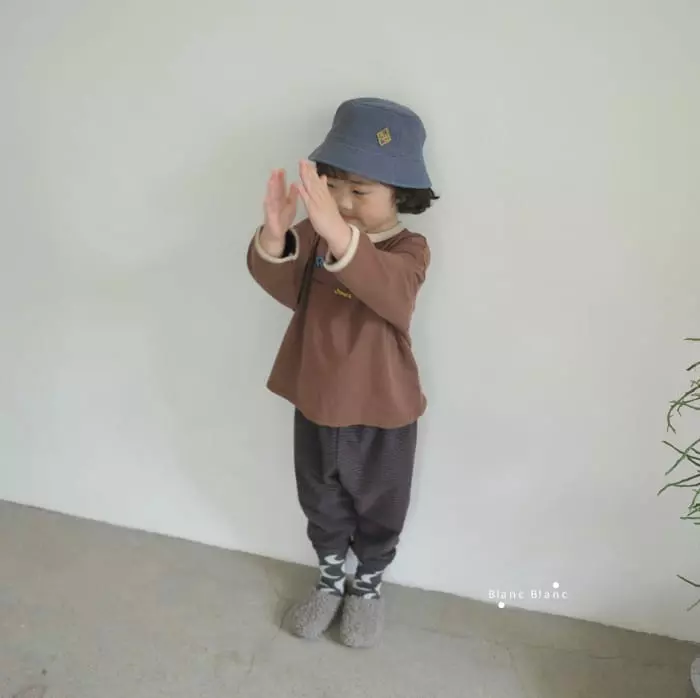 Blancblanc - Korean Children Fashion - #littlefashionista - Artist Bear Tee - 7