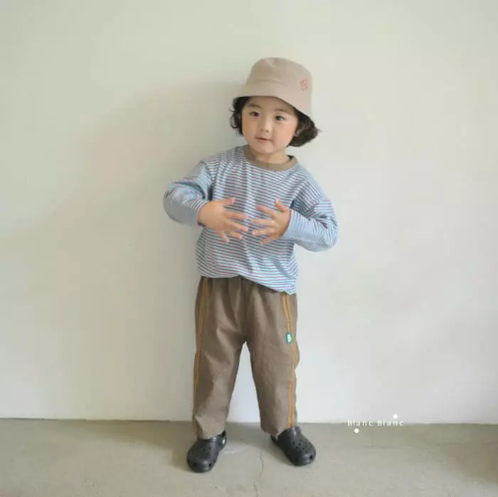 Blancblanc - Korean Children Fashion - #littlefashionista - Color Tee - 5