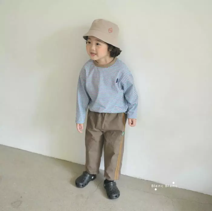 Blancblanc - Korean Children Fashion - #magicofchildhood - Color Tee - 6