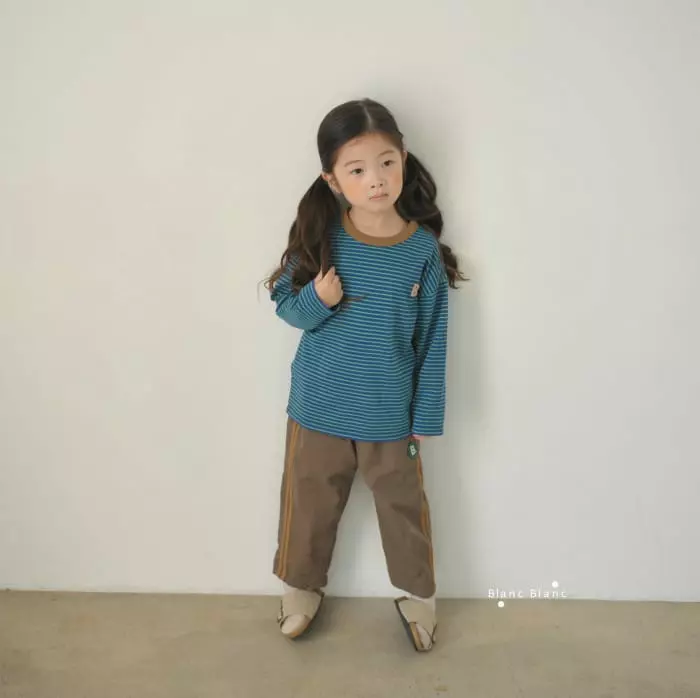 Blancblanc - Korean Children Fashion - #minifashionista - Color Tee - 7