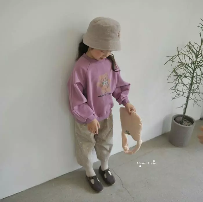 Blancblanc - Korean Children Fashion - #prettylittlegirls - Golden Blanc Pants - 2