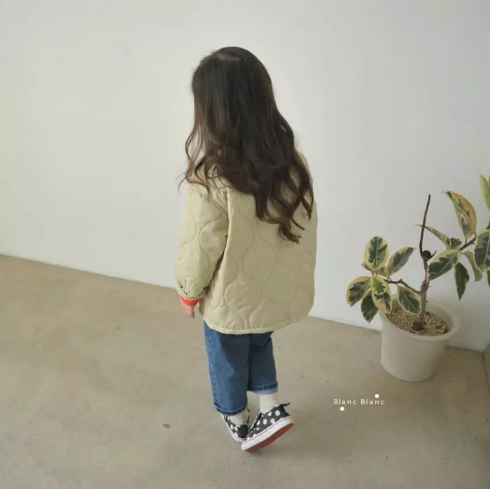 Blancblanc - Korean Children Fashion - #prettylittlegirls - Half Open Jeans - 11