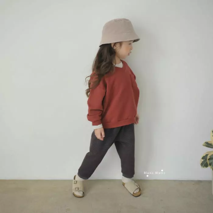 Blancblanc - Korean Children Fashion - #minifashionista - Pocket Layered Sweatshirt - 4