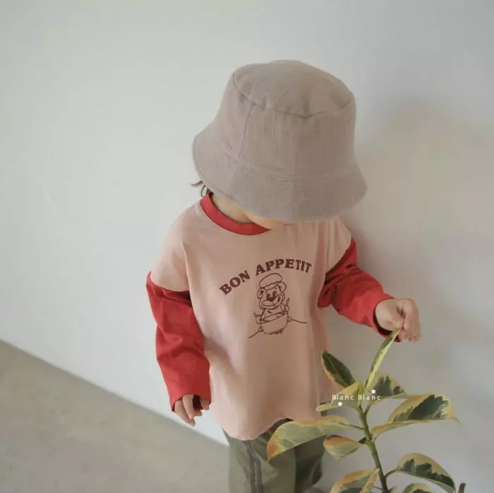 Blancblanc - Korean Children Fashion - #stylishchildhood - Cook Bear Tee - 9
