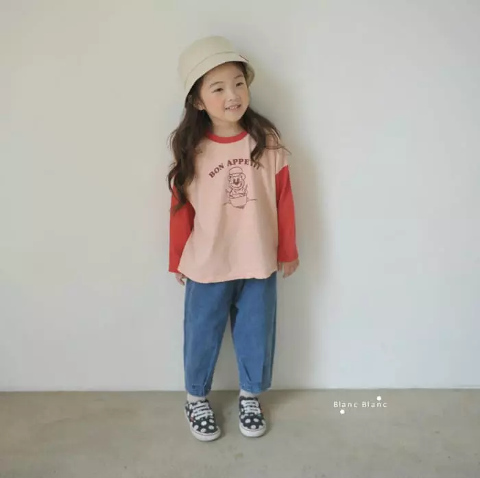Blancblanc - Korean Children Fashion - #stylishchildhood - Two Tuck Jeans - 8