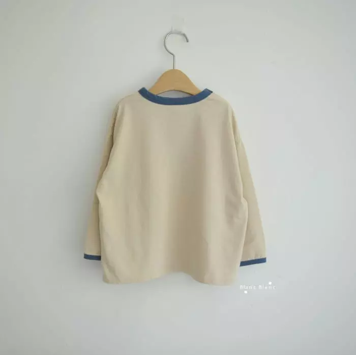 Blancblanc - Korean Children Fashion - #todddlerfashion - Artist Bear Tee - 11