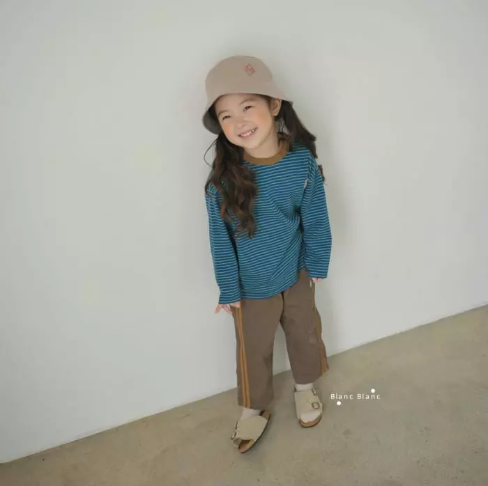 Blancblanc - Korean Children Fashion - #todddlerfashion - Color Tee - 9