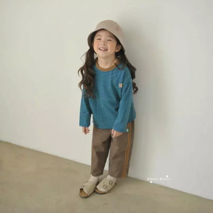 Blancblanc - Korean Children Fashion - #toddlerclothing - Color Tee - 10