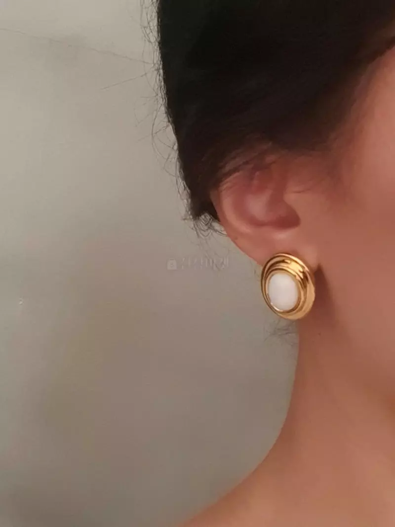 Blancchouette - Korean Women Fashion - #momslook - Canne3 Earring - 2
